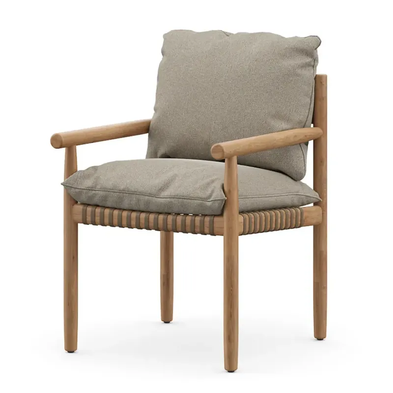 Kampanjpris TIBBO karmstol BPR teak 0205 vulcano matte 0122